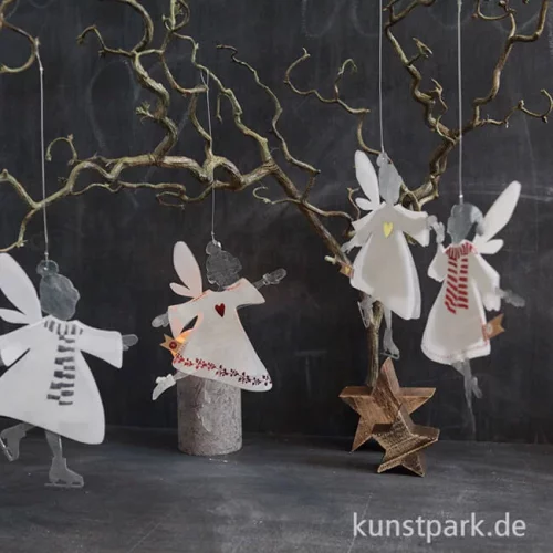 Artikelbild 3 des Artikels “Good old friends - Winterfeen, Schal rot “