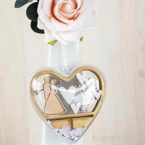 Artikelbild 3 des Artikels “Holzbausatz - Brautpaar, Hochzeit, 10 cm, 5-teilig “