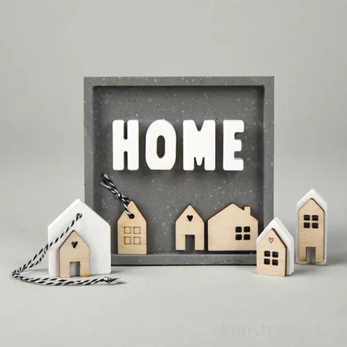 Artikelbild 3 des Artikels “Holz Streuteile Mini Haus, Natur, 2,5-3,5 cm, 24 Stück “
