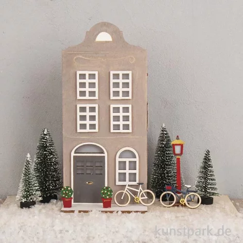 Artikelbild 3 des Artikels “Holzbausatz Nordic Wichtelhaus, Natur, 10,6 x 9,6 x 23,3 cm, 24-teilig “