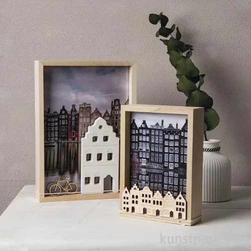 Artikelbild 3 des Artikels “Holzleiste Nordic Häuser, Natur, 10,2 x 4,2 + 13,8 x 4,2 cm, 2 Stück “