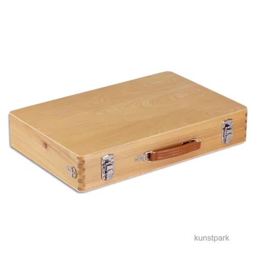 Artikelbild 3 des Artikels “Holzmalkoffer mit Metallschließen, mittel “