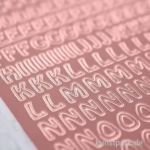 Artikelbild 3 des Artikels “Kreativ Sticker - Buchstaben groß, Kupfer, 10 x 23 cm “