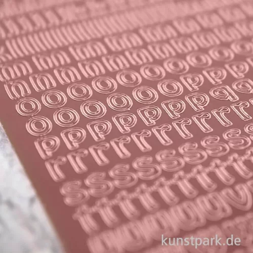 Artikelbild 3 des Artikels “Kreativ Sticker - Buchstaben klein, Kupfer, 10 x 23 cm “