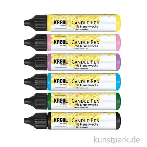 Artikelbild 3 des Artikels “KREUL Candle Pen - Bee Happy Set mit 6 Kerzenstiften “