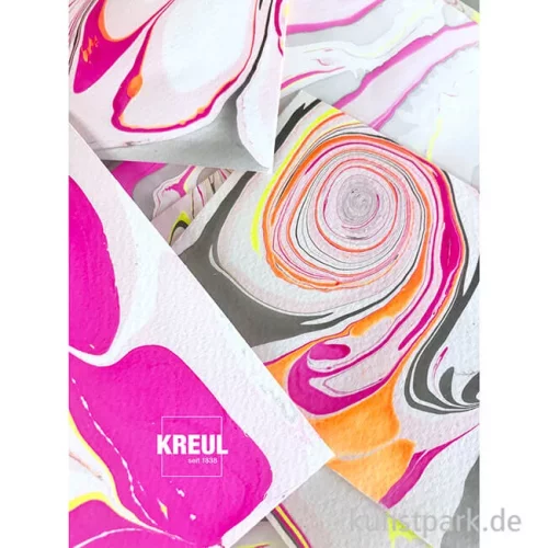 Artikelbild 3 des Artikels “KREUL MAGIC MARBLE Marmorierfarben Set - Love Neon, 6 x 20 ml “