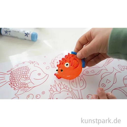 Artikelbild 3 des Artikels “KREUL Window Color Set - Magic Sea mit 7 Farben + Zubehör “