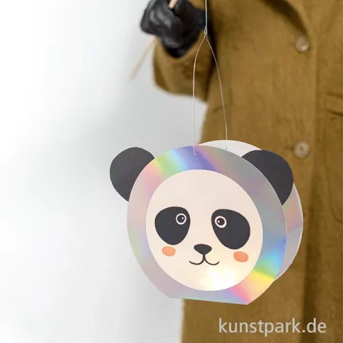 Artikelbild 3 des Artikels “Laternenrohling aus Metallic-Karton, irisierend, 19 cm, 1 Stück “
