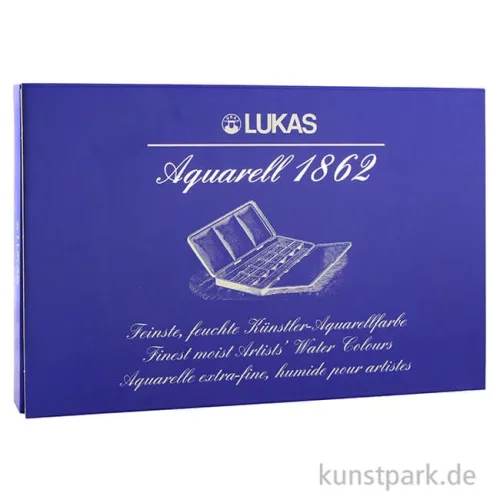 Artikelbild 3 des Artikels “Lukas 1862 Aquarell Kasten mit 48 halben Näpfchen “