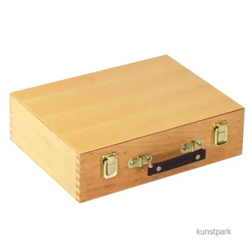 Artikelbild 3 des Artikels “Malkoffer, Holz, Klein, 28 x 21,5 x 8 cm “