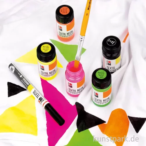 Artikelbild 3 des Artikels “Marabu Textil Neon Set “