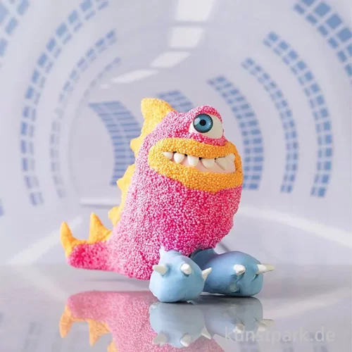 Artikelbild 3 des Artikels “Mini Bastelset - Monster Modellieren, Neonpink “