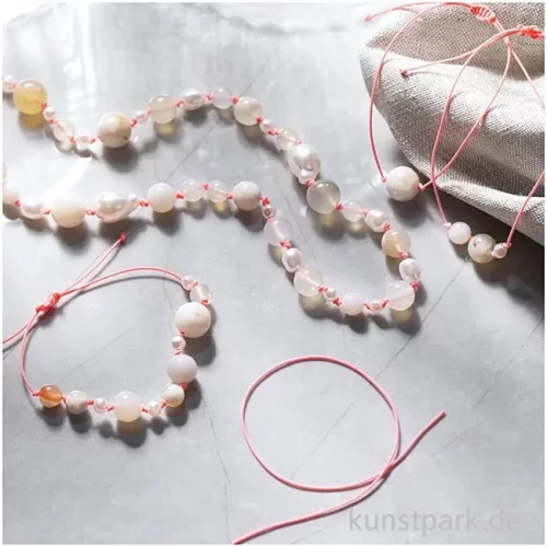 Artikelbild 3 des Artikels “Mini Bastelset Schmuck, Achat Perlenkette + Armband “