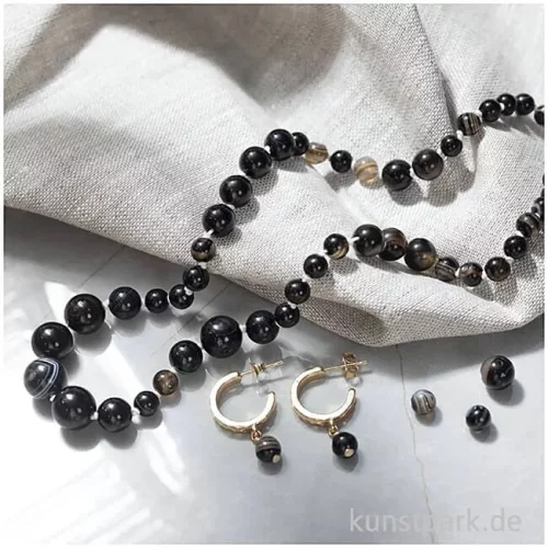Artikelbild 3 des Artikels “Mini Bastelset Schmuck, Halskette + Ohrringe, Schwarz “