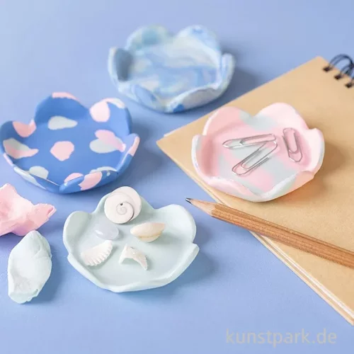 Artikelbild 3 des Artikels “Mini Bastelset - Schalen Modellieren, Hellpink, Pastellblau “