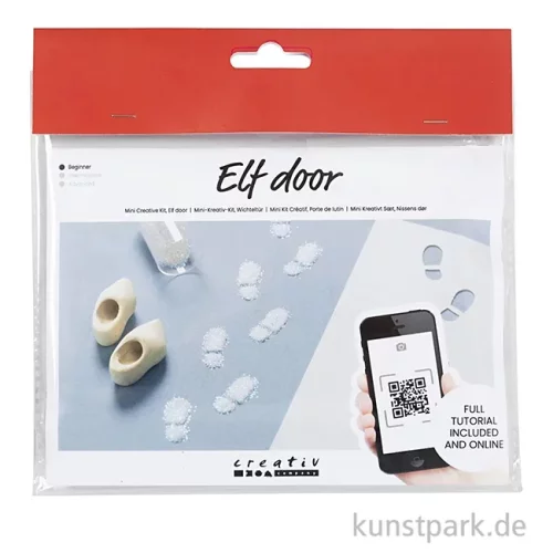 Artikelbild 3 des Artikels “Mini-Kreativ-Kit Wichteltür, Fußstapfen “