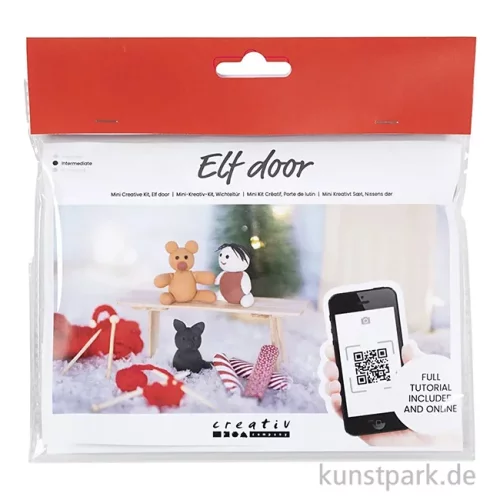 Artikelbild 3 des Artikels “Mini-Kreativ-Kit Wichteltür, Strickpuppen “