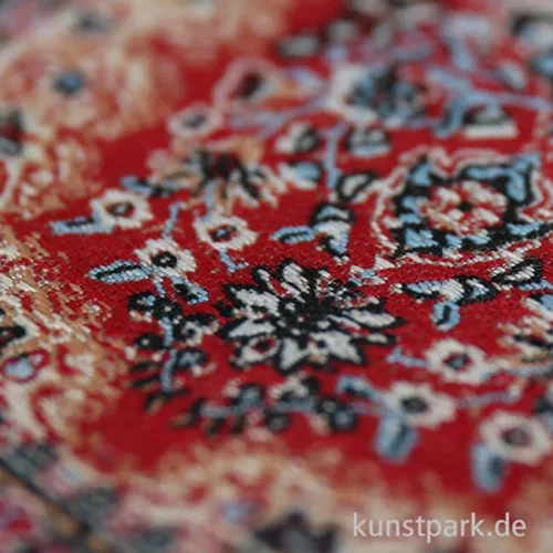 Artikelbild 3 des Artikels “Mini Teppich, Rot, gewebt, 15 x 10 cm “