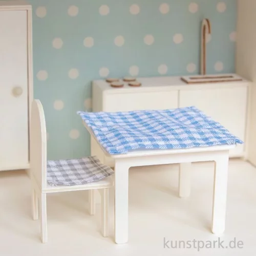 Artikelbild 3 des Artikels “Miniatur Holzbausatz - Küchen Set, Küche + Kühlschrank, 14 x 8 cm “
