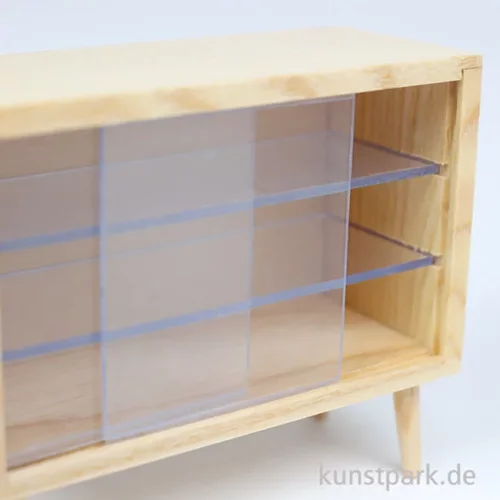 Artikelbild 3 des Artikels “Miniatur Sideboard, Plexi Modern, 8,5 x 3,8 x 7 cm “