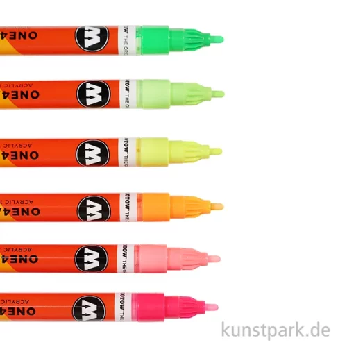 Artikelbild 3 des Artikels “Molotow ONE4ALL Marker - 127HS Neon-Kit 6er “