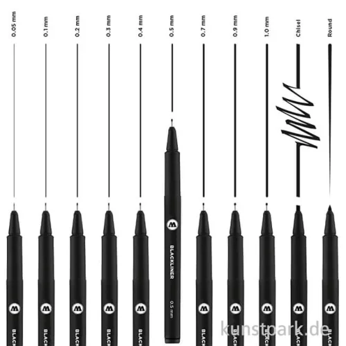 Artikelbild 3 des Artikels “Molotow BLACKLINER Complete Set “