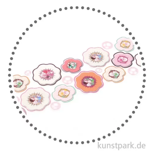 Artikelbild 3 des Artikels “MT Masking Tape Blumen und Perlen, 45 mm, 3 m Rolle “
