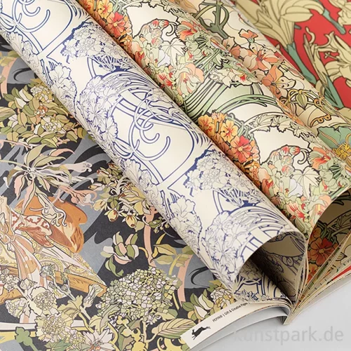 Artikelbild 3 des Artikels “PEPIN Kreativpapier Buch - Alphonse Mucha “