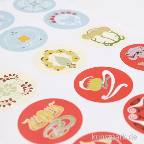 Artikelbild 3 des Artikels “PEPIN Labels, Sticker und Tapes - Art Nouveau “