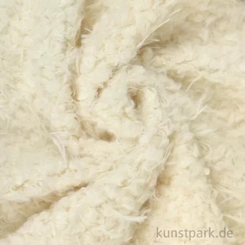 Artikelbild 3 des Artikels “Plüsch Stoff Wollige Locken Zuschnitt - 30 x 40 cm “