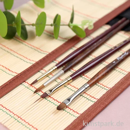 Artikelbild 3 des Artikels “Raphael Pinselmatte mit 4 Pinseln für Acryl & Öl “