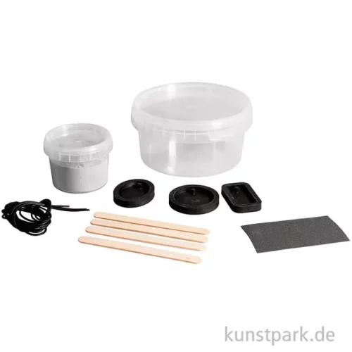 Artikelbild 3 des Artikels “Rayher Schmuckbeton Starter Kit, mit 3 Formen + Zubehör “