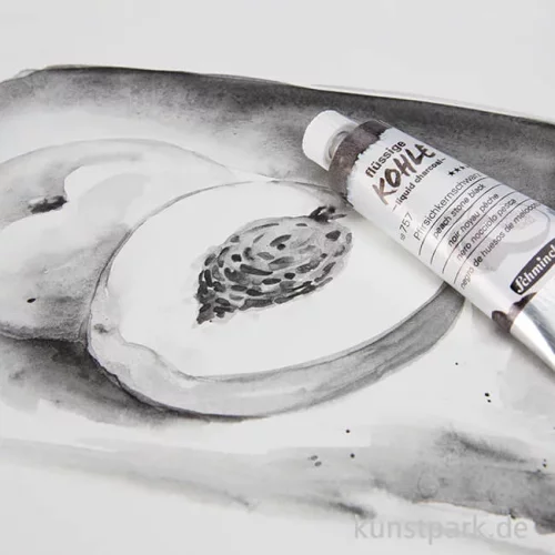 Artikelbild 3 des Artikels “Schmincke Flüssige Kohle Pfirsichkernschwarz 15 ml “