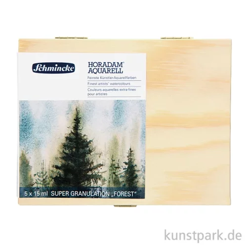 Artikelbild 3 des Artikels “Schmincke HORADAM Supergranulierend Wald - Holzkasten 5 x 15 ml “