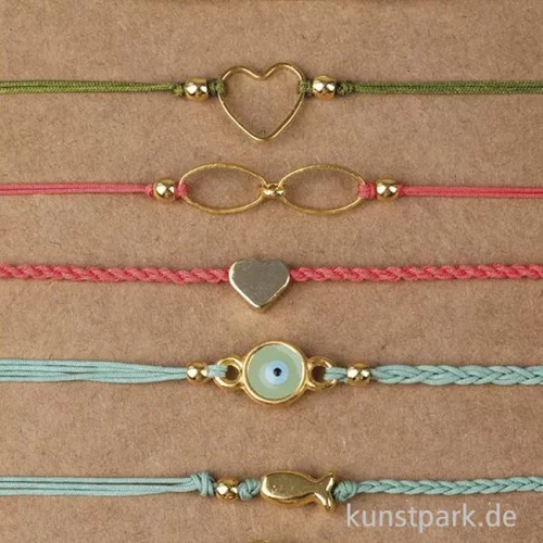 Artikelbild 3 des Artikels “Schmuckkordeln, 0,5 mm, Bunt, 4 Farben, je 5 Meter “