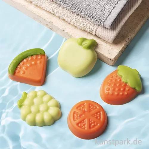 Artikelbild 3 des Artikels “Seifengießen Set - Früchte, Grün, Orange “