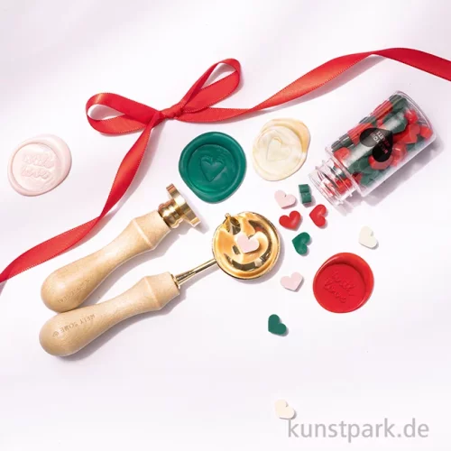 Artikelbild 3 des Artikels “Siegelwachs Perlen - CLASSIC, 6 verschiedene Farben, 162 Stück “