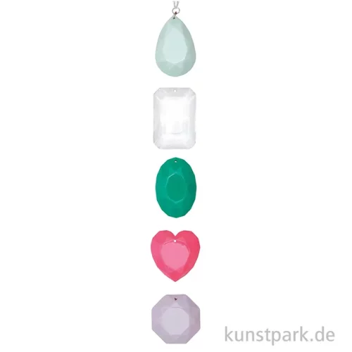 Artikelbild 3 des Artikels “Silikon Gießform - Anhänger, Diamanten “