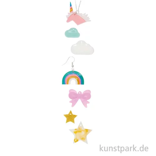 Artikelbild 3 des Artikels “Silikon Gießform - Anhänger, Regenbogen “