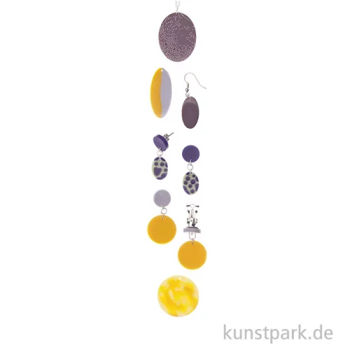 Artikelbild 3 des Artikels “Silikon Gießform - Anhänger, Rund “