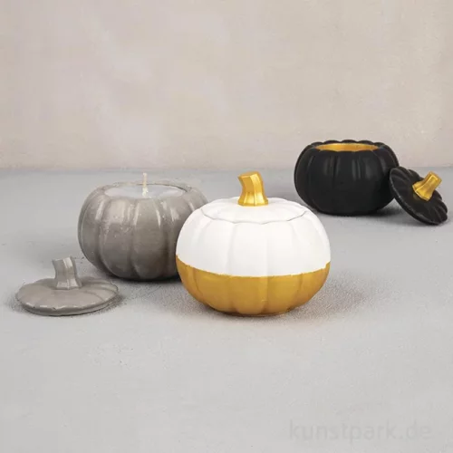 Artikelbild 3 des Artikels “Silikon Gießform - Kürbis mit Deckel, Durchmesser 10 cm, Höhe 8,5 cm “