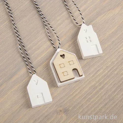 Artikelbild 3 des Artikels “Silikon Gießform - Mini Häuser, 15 Motive, 14,5 x 26 x 2 cm “