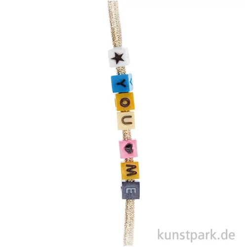 Artikelbild 3 des Artikels “Silikon Gießform - Perlen, Buchstaben Würfel “