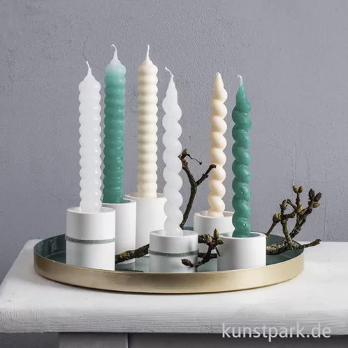 Artikelbild 3 des Artikels “Silikon Gießform - Stabkerze, geringelt, ø 2,3 cm, Höhe 19,5 cm “