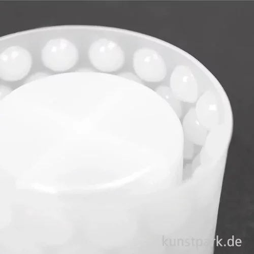 Artikelbild 3 des Artikels “Silikon Gießform - Teelichthalter Rund, 7,9 x 5,5 cm “