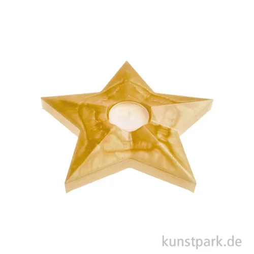 Artikelbild 3 des Artikels “Silikon Gießform - Teelichthalter Stern Groß, 18 x 17 x 2,5 cm “