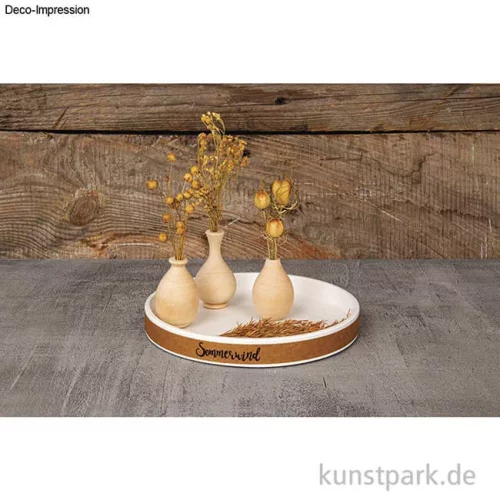 Artikelbild 3 des Artikels “Silikon Gießform - Untersetzer Rund, Durchmesser 17 cm, Höhe 2,1 cm “