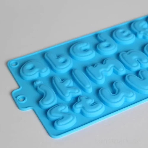 Artikelbild 3 des Artikels “Silikonform - Buchstaben Kleinschrift, Motiv-Größe 3 - 5 cm “
