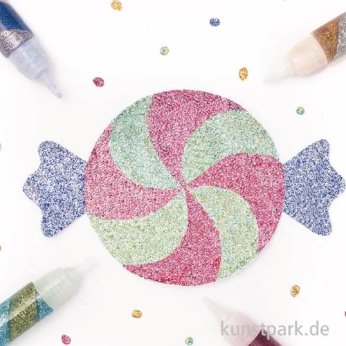 Artikelbild 3 des Artikels “Spiral Glitter-Glue, 6 x 10,5 ml, farbig sortiert “