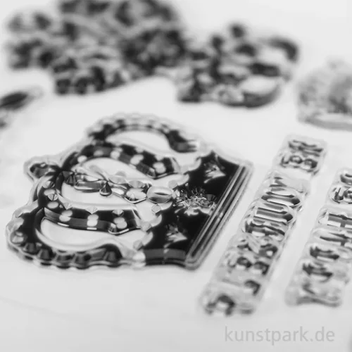 Artikelbild 3 des Artikels “Stamperia Acrylic Stamps - Alterego Crown and Cat, 14 x 18 cm “